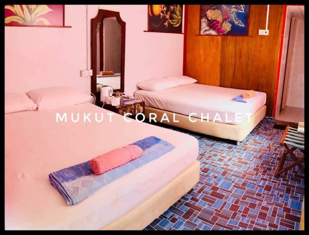 Hotel Mukut Coral Chalet Pulau Tioman Exterior foto